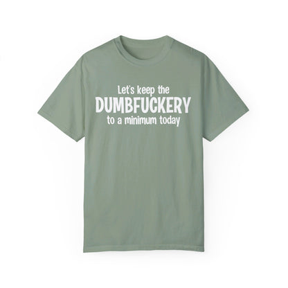 Dumfuckery Comfort Colors Oversized T-Shirt