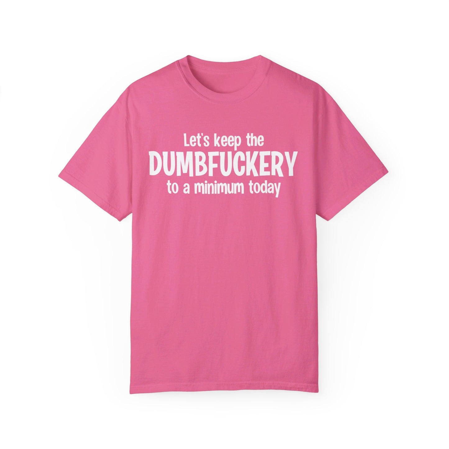 Dumfuckery Comfort Colors Oversized T-Shirt