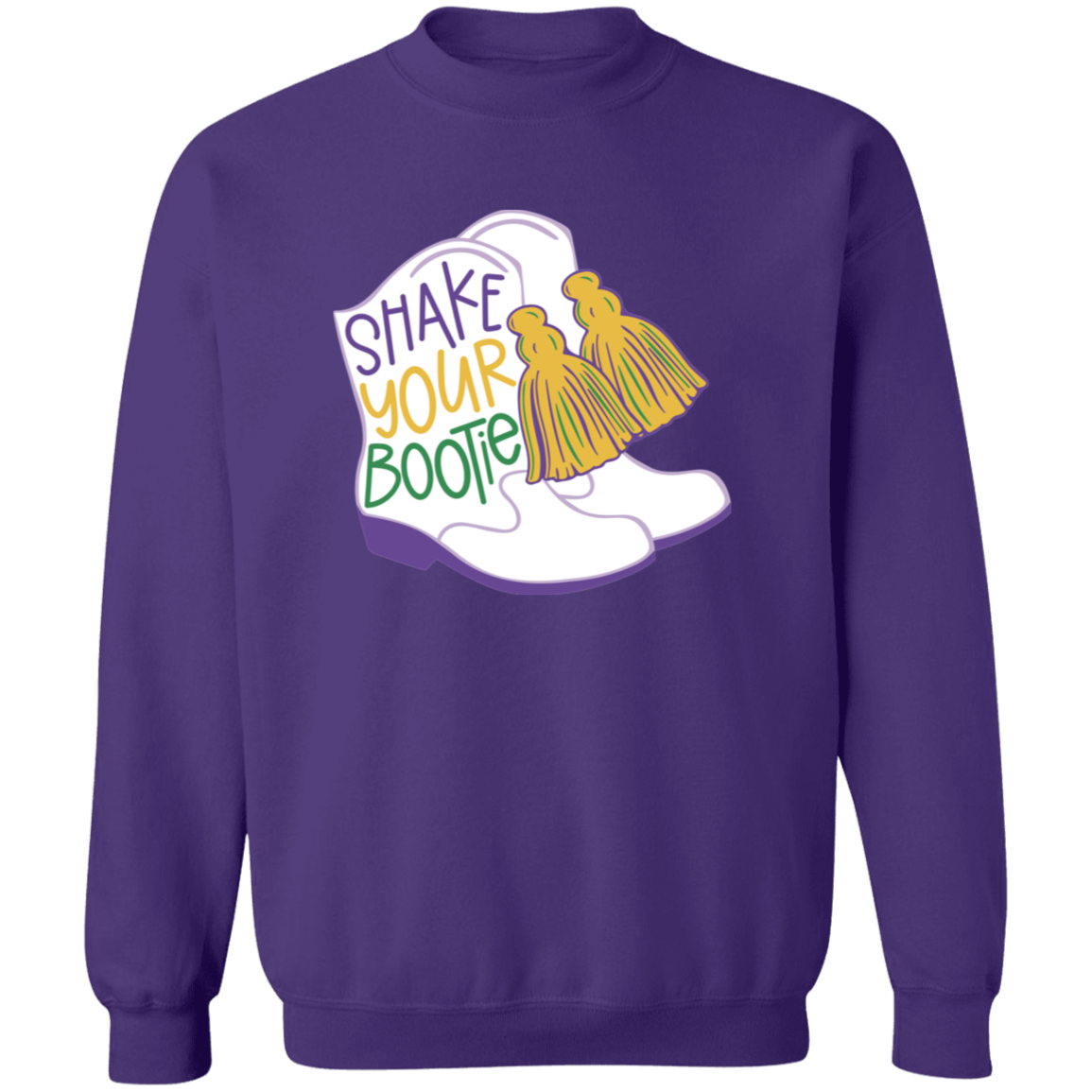 Shake your Bootie Crewneck Pullover Sweatshirt