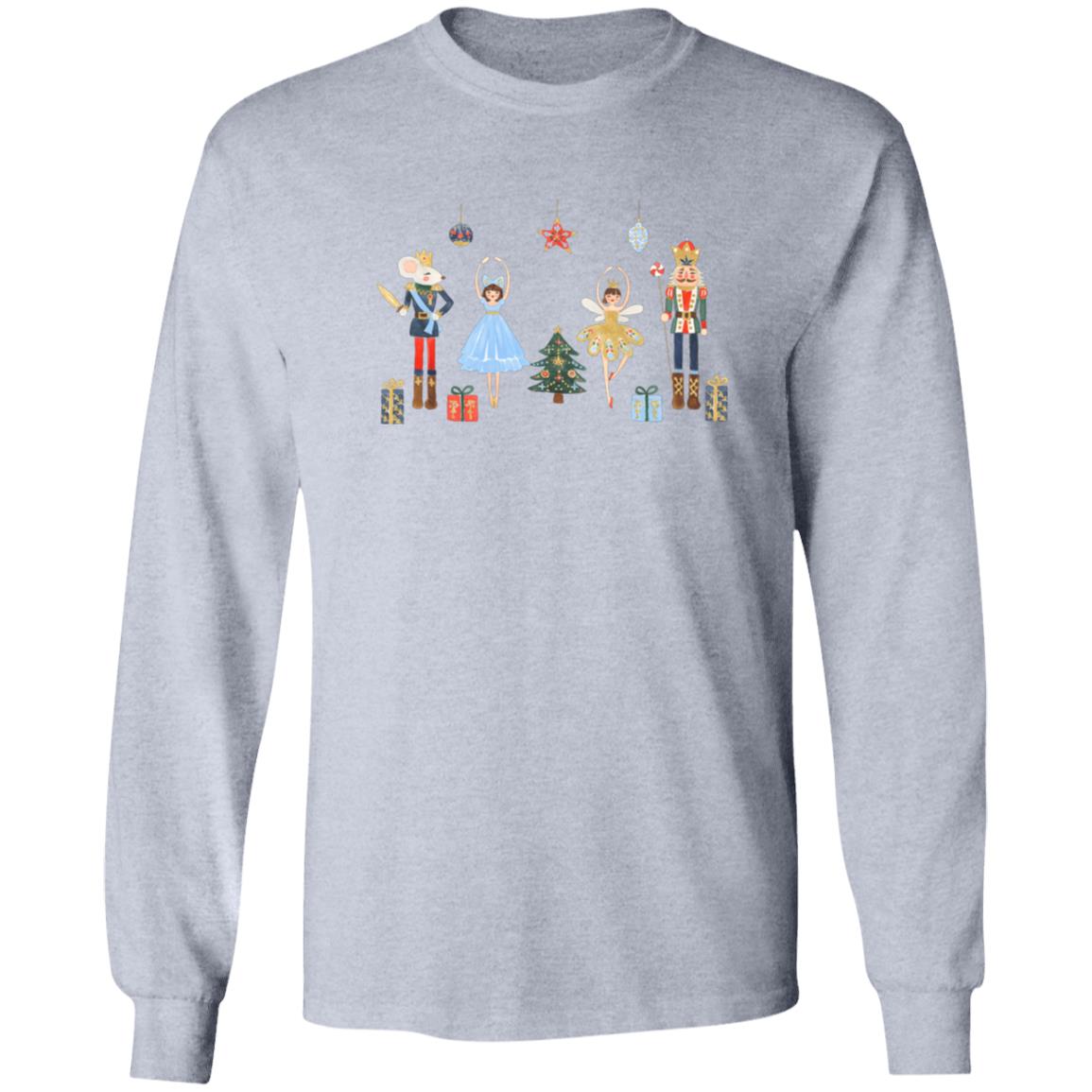 Nutcracker Long Sleeve Cotton T-Shirt