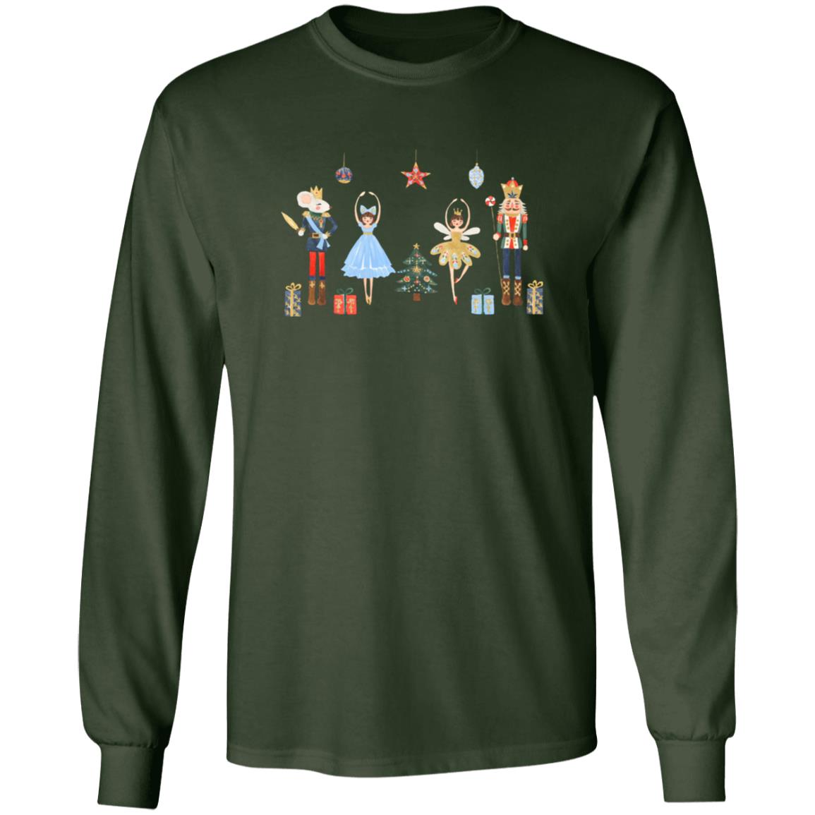 Nutcracker Long Sleeve Cotton T-Shirt