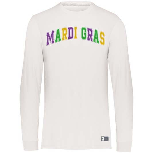 Mardi Gras Collegiate Essential Dri-Power Long Sleeve Tee