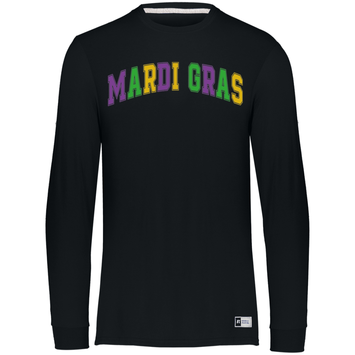 Mardi Gras Collegiate Essential Dri-Power Long Sleeve Tee