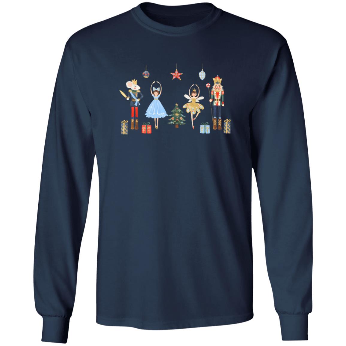 Nutcracker Long Sleeve Cotton T-Shirt