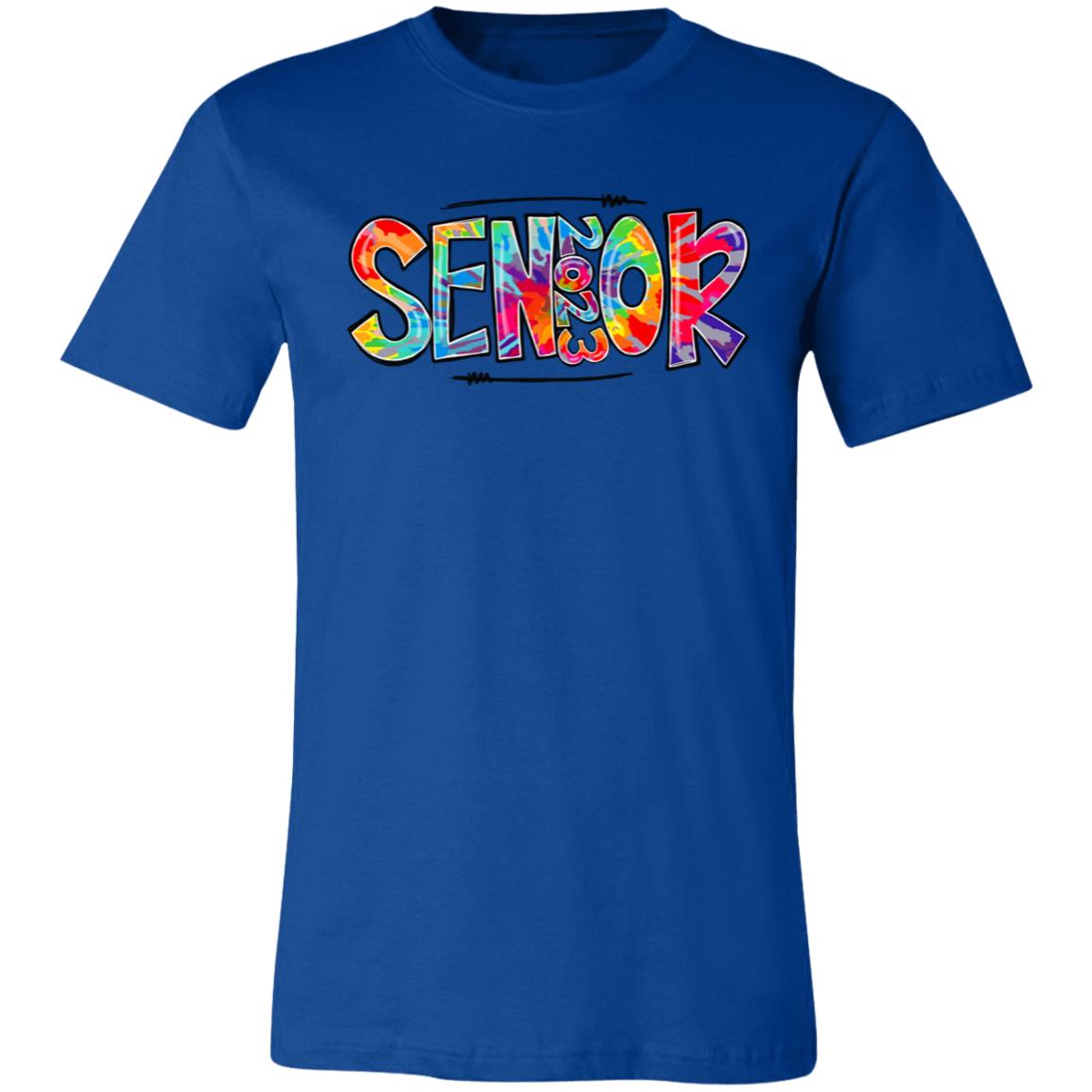 2023 Senior '23 Tie Dye fitted tee