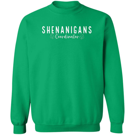 Shenanigans Coordinator Shenanigans Coordinator Crewneck Pullover Sweatshirt